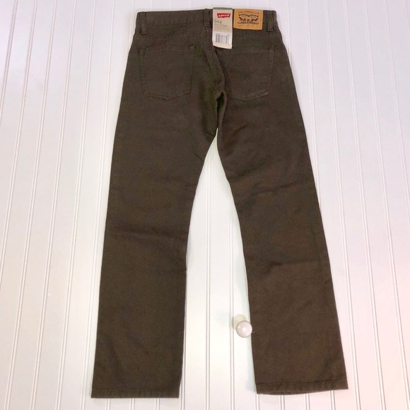 levis 513 brown